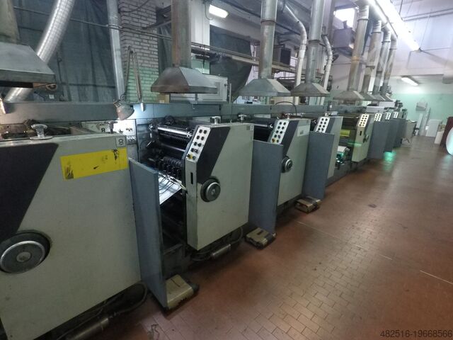 Machine d'impression rotative Goebel Optiforma520