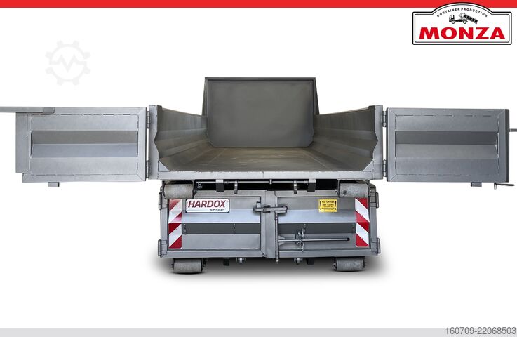 κοντέινερ γάντζου Monza 9,9 m³ - HARDOX - Doppelflügeltür