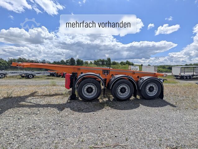 Naczepa z wymienną zabudową Fliegl SDS 380 für 20" Container Heckbündig