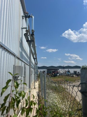 Droogkamers 2x60 m³ + stomer 30 m³ Baschild