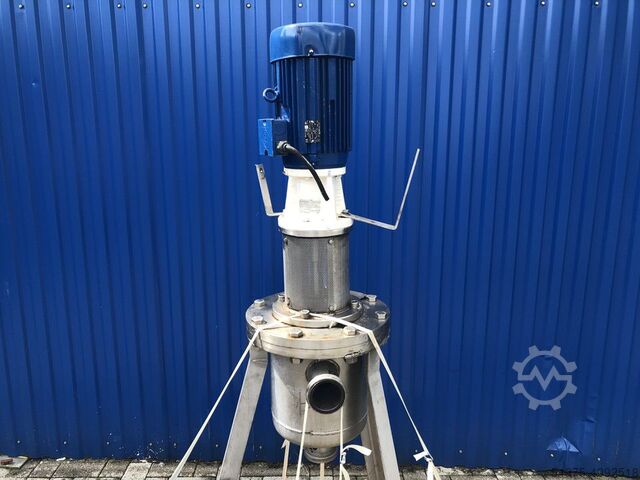 Container met roerwerk tank ketel 10421