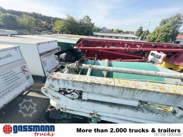Mobilna wytwórnia betonu MAN 33.292 8x4 Mischer Stetter 7m³ mit Pumpe Schwing