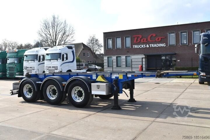 Containervervoer Van Hool A3C002 - ADR FL - 20 FT SWAP - LIFT AXLE - BPW ...