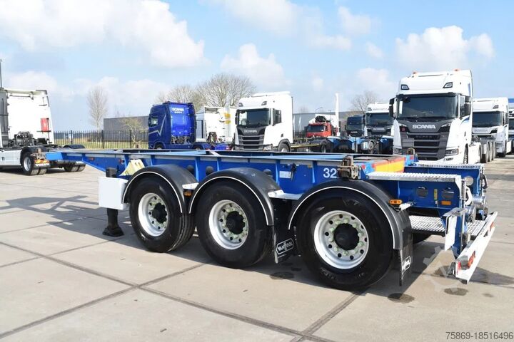 Containervervoer Van Hool A3C002 - ADR FL - 20 FT SWAP - LIFT AXLE - BPW ...