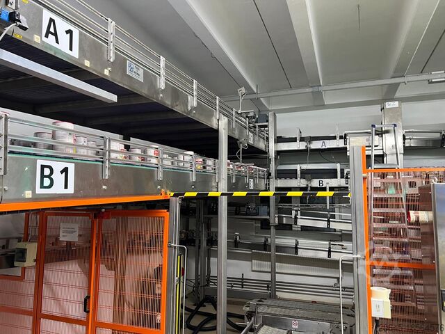Palettenfüllsystem Tosi Ferri Palettierer Kombidosen Model 113 / 03