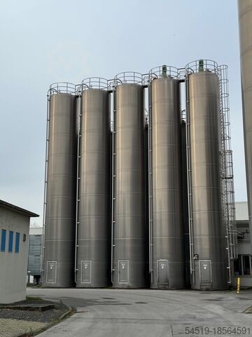 2 x 110 m³ aluminium mengsilo