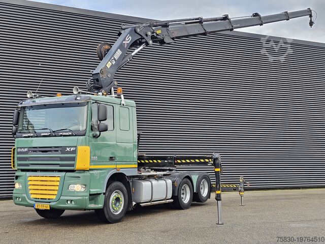 Standaard-SZM DAF XF 105.460 6X2 / HIAB 37 t/m CRANE / KRAN