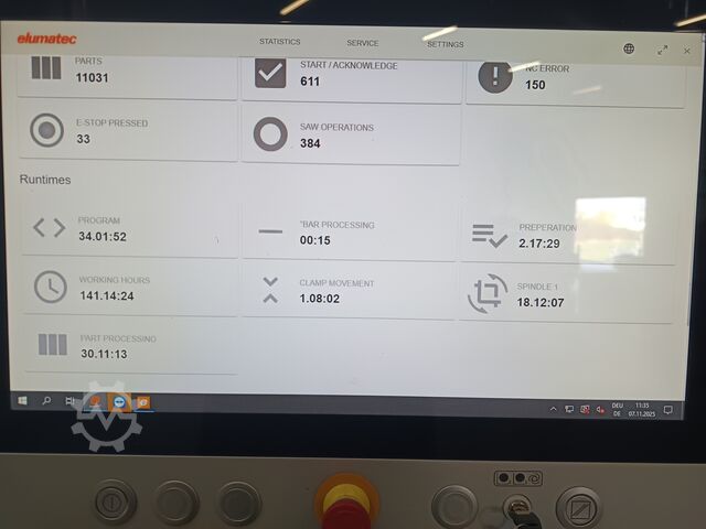 Centru de prelucrare bare elumatec SBZ 122/75