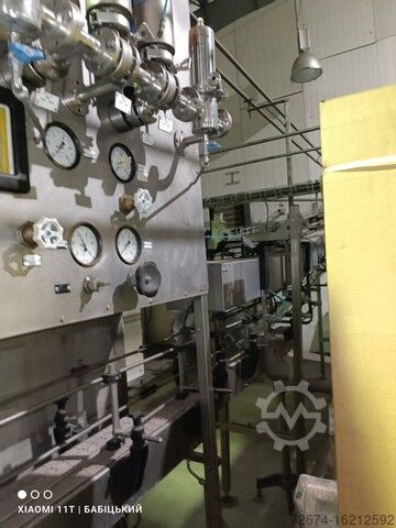 Machine de production de boissons Bottling Krones Bottling Complete Line PET 12.000 bph