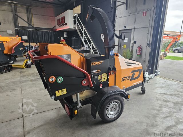Wood chipper forst
