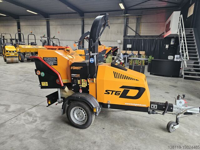 Wood chipper forst