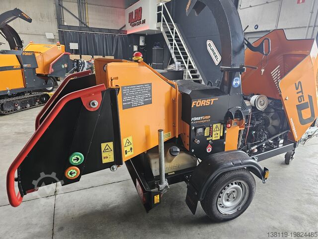 Wood chipper forst