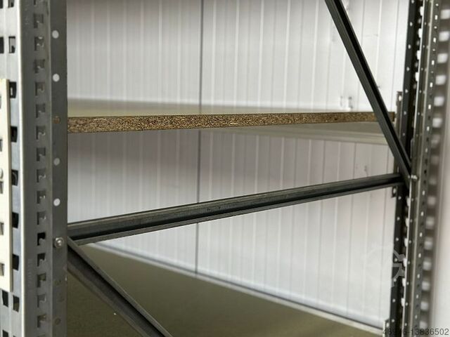 Hoogbouwmagazijn SSI Schäfer WR600 / 4 Spanplatten / 2.400mm Lichte Weite