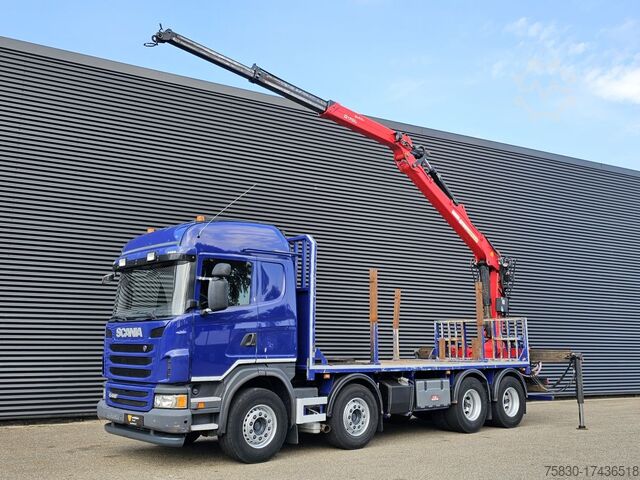 Vinç kamyonu Scania G440 / RETARDER / 8x4 / PALFINGER-EPSILON CRANE