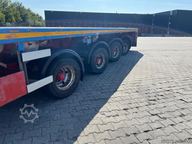 Platform aanhanger Faymonville SPZ-4AAX Double Extendable Semi Low Loader