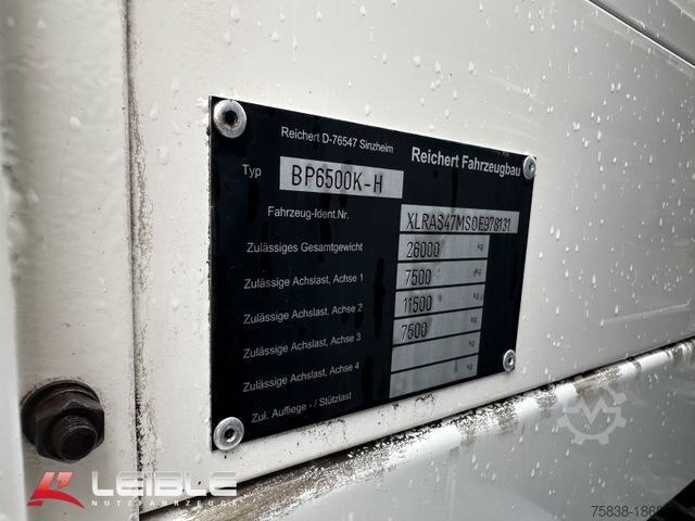 Autolaadkraan DAF XF480FAN*Baustoffkomplettzug*Lift/Lenk*Retarder