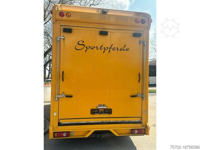 Kreaturvogn DAF 45170 LF 4-5 Pferde original 100.836 km 1. Hand