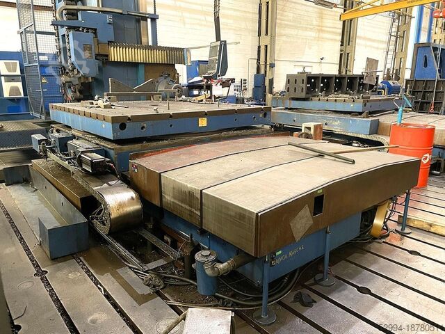 Boormachines met bewegende kolom, vloertype Pegard 160 - X: 9000 - Y: 650 - Z: 3000 - W: 1200 mm CNC
