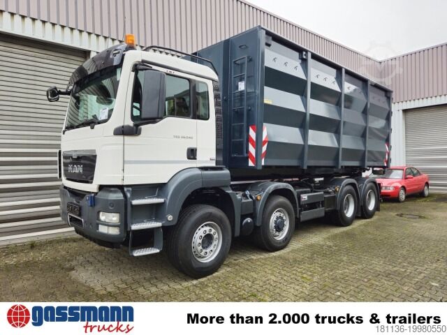 Abrollcontainer Abrollcontainer mit Flügeltür ca. 36m³