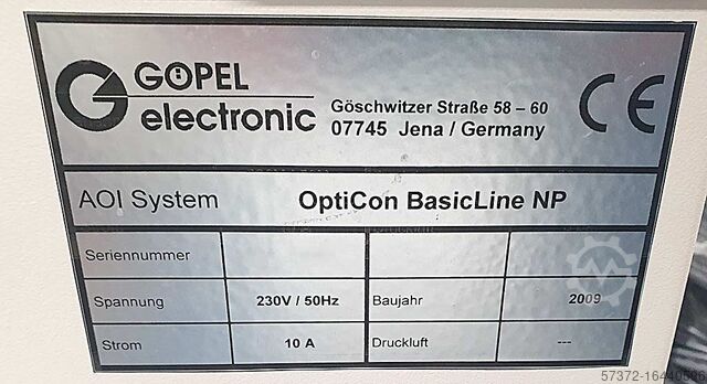 Automatische optische inspectiemachine Göpel Opticon BasicLine NP