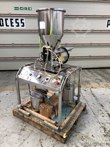 Jetpharma Model MC JetMIll50 roestvrijstalen mobiele jetmolen Jetpharma MC JetMIll50