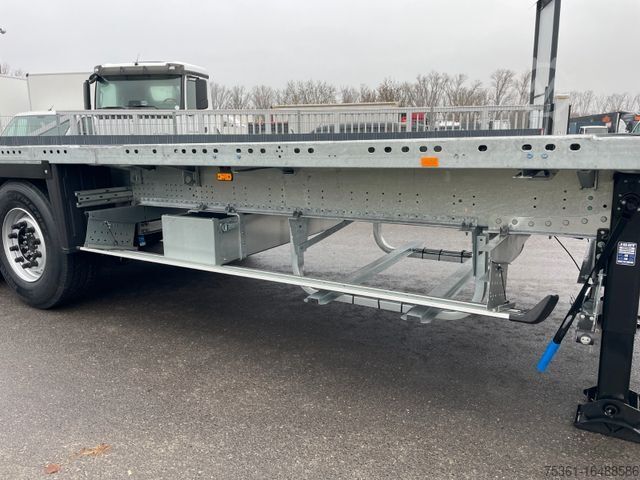 Arbejdsplatform sættevogn SCHMITZ CARGOBULL SPL 24/L Plateau Twistlock & Rungen -MIETE-