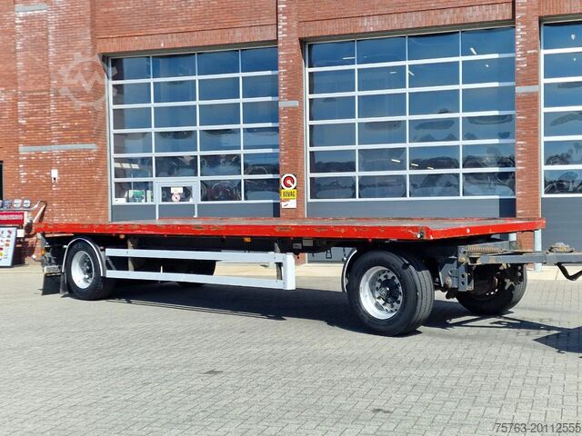 Laadplatform DAF XF 410 6x2 SpaceCab - Flatbed - Euro 6 + 2 axle...