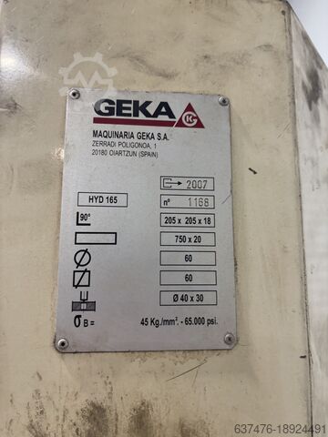 Section steel shear GEKA Hydracrop 165S