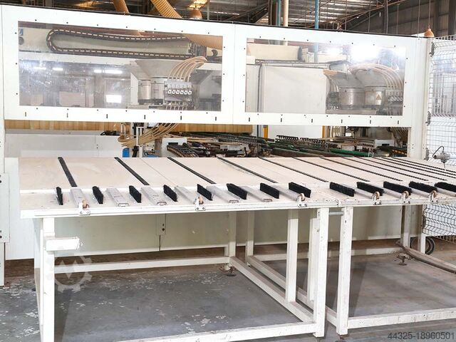 Horizontale Durchlaufbohr- und Dübeleintreibanlage MORBIDELLI FLEXA 902