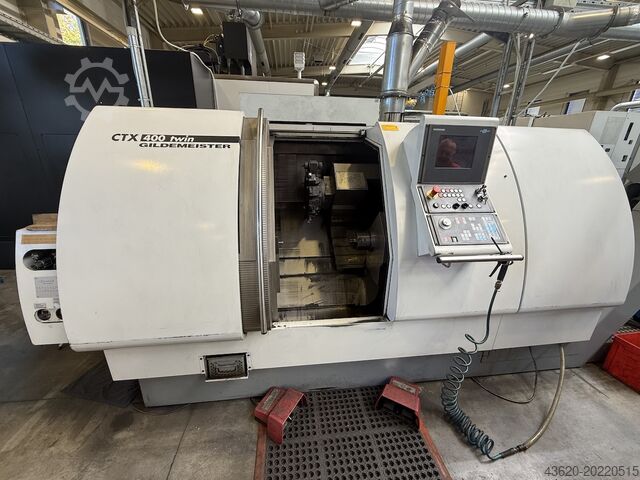 CNC soustružnicko-frézovací centrum Gildemeister CTX 400 Twin