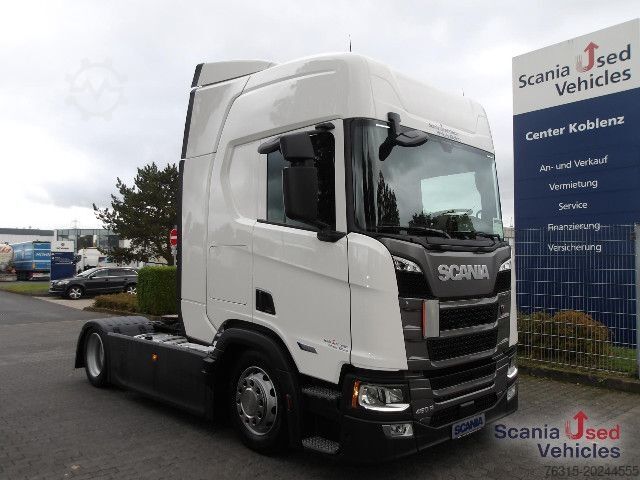 Ελκυστήρας μεγάλου όγκου Scania R 460 EB - MEGA - HIGHLINE - 2x TANKs - ACC