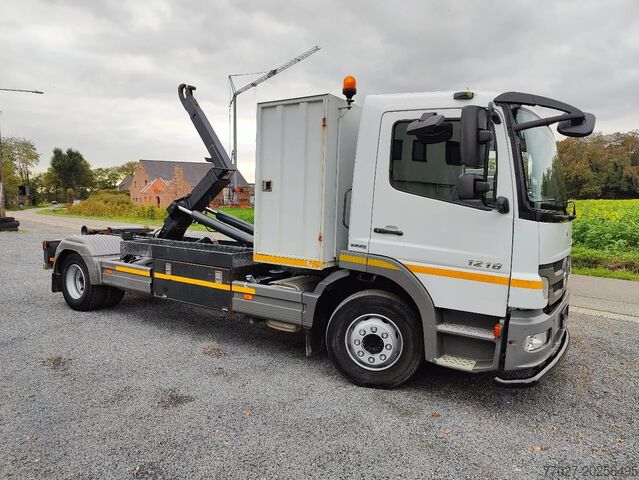 Haakarmsysteem Mercedes-Benz Atego 1218 Containersystem / Hooklift Hyvalift