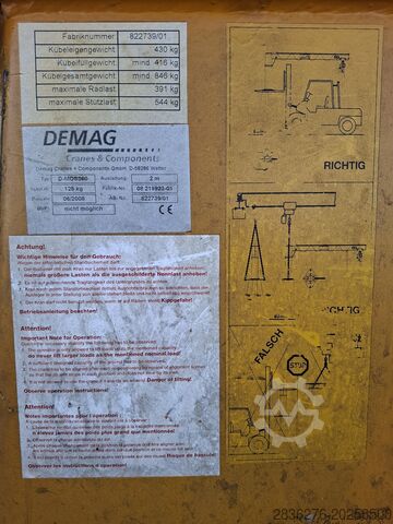 Kraanarm DEMAG D-MOS360