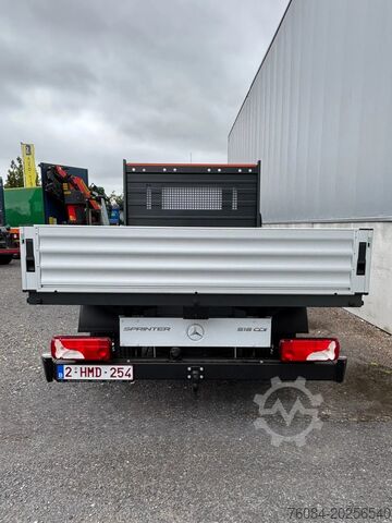 Koffer Mercedes-Benz Sprinter 519 *Nieuw*OpenLaadbak*Trekhaak3,5T*Ai...