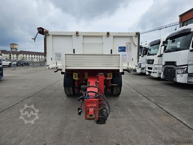 Reboque basculante trilateral KEMPF GETREIDEKIPPER * SAF-ACHSEN * LIFTACHSE * ALCOA