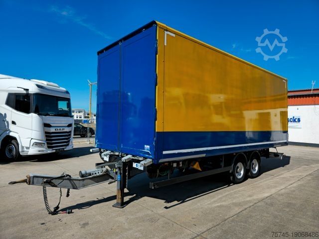 Box trailer MÖSLEIN * TKO 105 D * TANDEM KOFFER * 7M * DURCHLADER