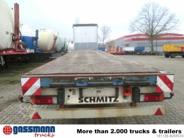 Brandalı açık yarı römork Schmitz S 01