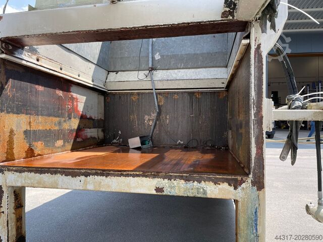 Papierpers / Afvalpers + 3x container Kampwerth SHD 1600