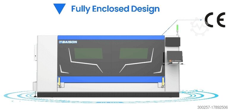 Laserschneidmaschine BAISON Laser M3 3kW 3x1.5m compact laser cutting