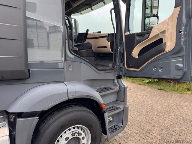 Grua montada em camião MERCEDES-BENZ 2545 Actros 5 L  Baustoffkran HMF  TOP
