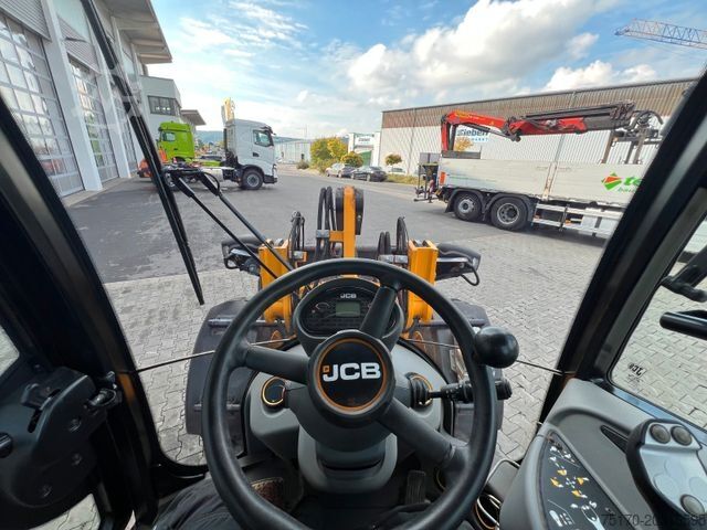 Radlader JCB 407 SV / nur 268h! / Klappschaufel & Gabel