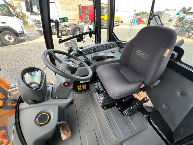 Radlader JCB 407 SV / nur 268h! / Klappschaufel & Gabel
