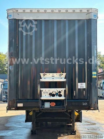 Naczepa otwarta z plandeką KRONE SD Pritsche+ Plane Edscha,Stapler-Aufnahme