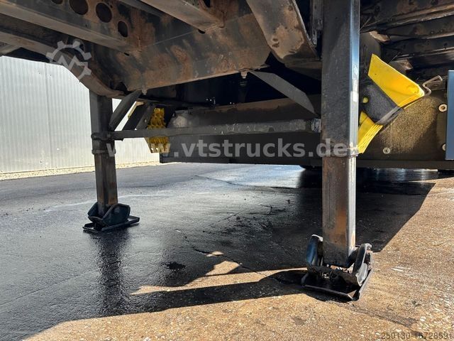 Naczepa otwarta z plandeką KRONE SD Pritsche+ Plane Edscha,Stapler-Aufnahme