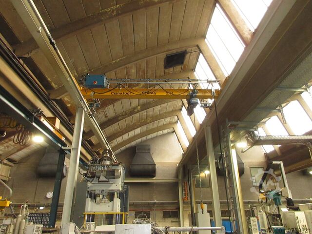 Daru előtető Daru Beltéri daru Daru kifutópálya Demag Portalkran + Kettenzug DC-COM NL 2500Kg Stahlbau 20x5,4m HEB220 HEA240