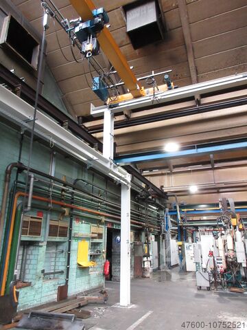 Daru előtető Daru Beltéri daru Daru kifutópálya Demag Portalkran + Kettenzug DC-COM NL 2500Kg Stahlbau 20x5,4m HEB220 HEA240