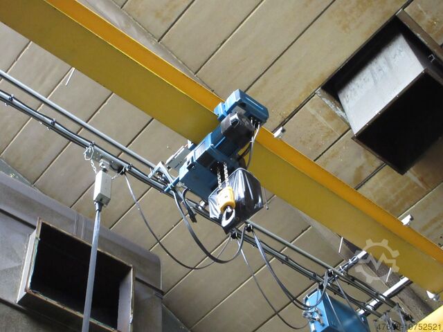 Daru előtető Daru Beltéri daru Daru kifutópálya Demag Portalkran + Kettenzug DC-COM NL 2500Kg Stahlbau 20x5,4m HEB220 HEA240