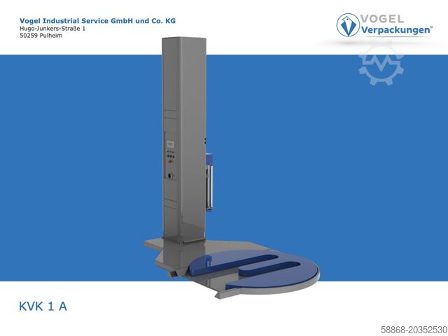 Avvolgitore di pallet semiautomatico  KVK 1A