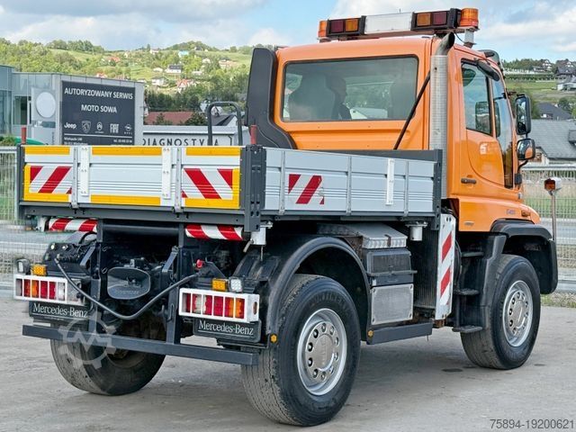 Basculantă MERCEDES-BENZ UNIMOG 400 * KIPPER 2,40 * 4x4 * TOPZUSTAND