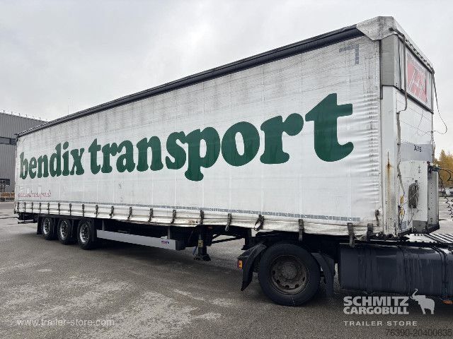 Semi-remorque bâchée Schmitz Cargobull Semitrailer Curtainsider Mega